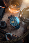 AVI-8 HAWKER HURRICANE Classic Chronograph Regent Blue #AV-4011-0Q