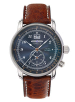 Zeppelin 8644-3 Watch LZ 126 Los Angeles Dual Time