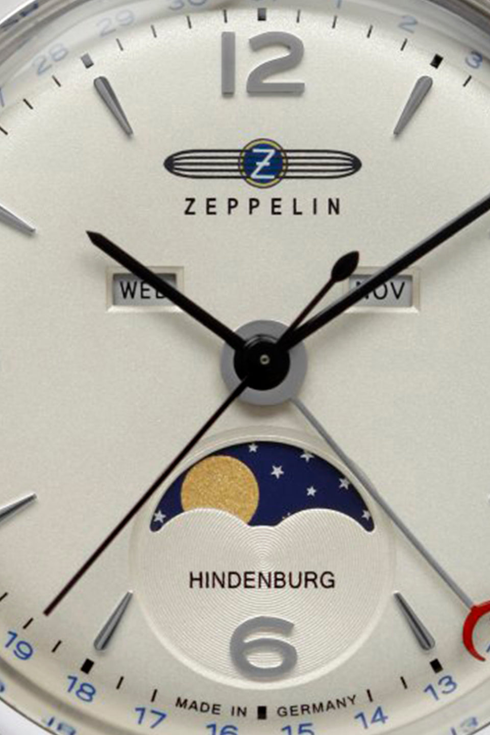 Zeppelin 8077-5 Moonphase watch