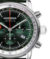 Zeppelin 88884 Watch 8888-4 green dial with three sundials and green strap