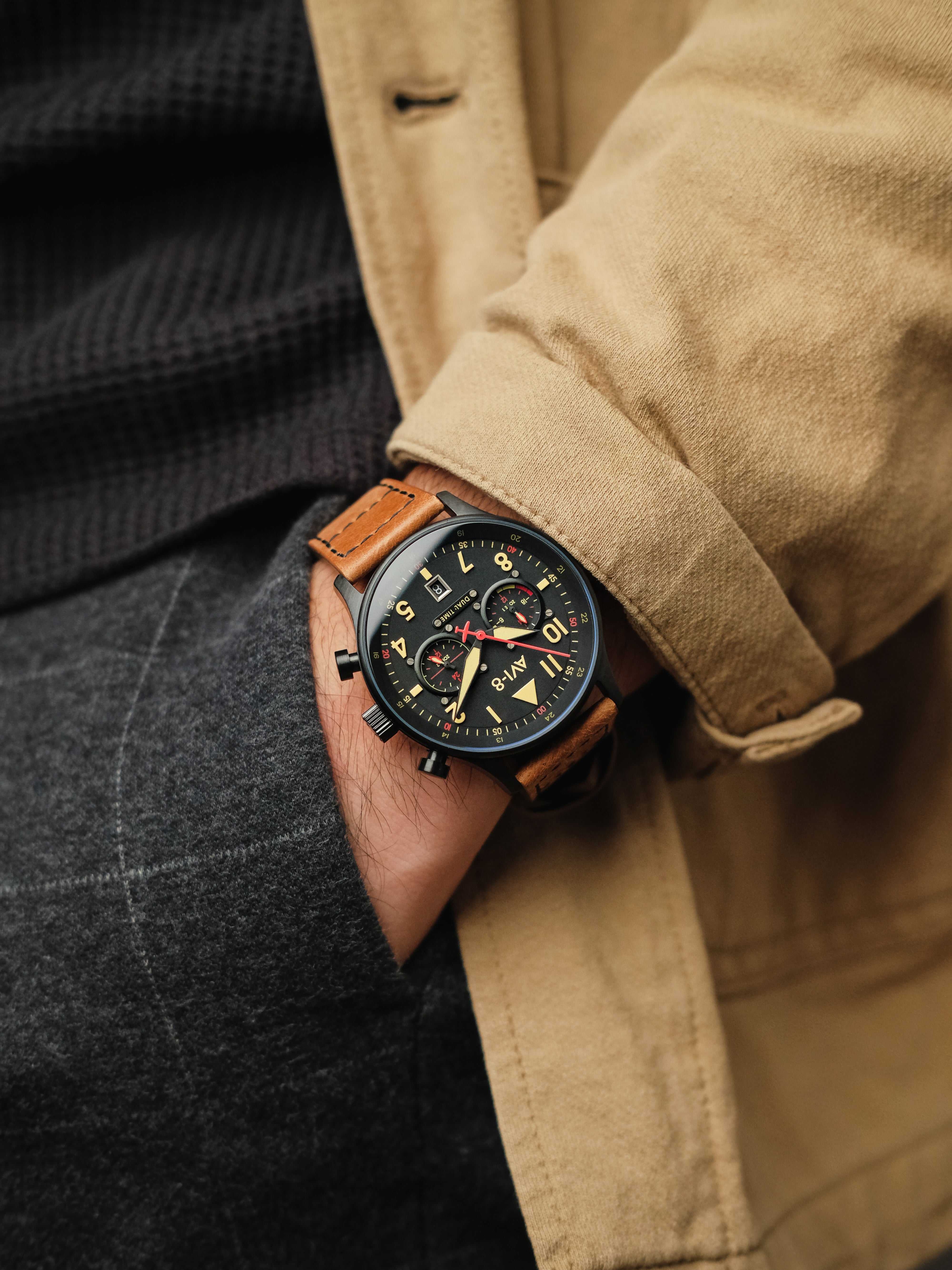 AVI-8 HAWKER HURRICANE Carey Dual Time DEBDEN #AV-4088-03 – www