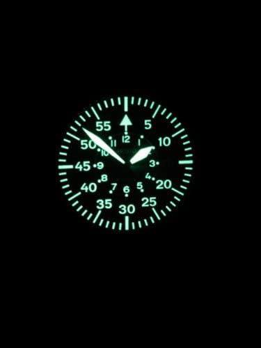 Aristo 0H19QU-Q Vintage Aviator Watch Swiss Quartz  42mm - Bronze