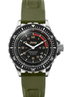 Marathon Swiss 41MM1MM JEEP® RUBICON GSAR ON Green 3-PIECE RUBBER STRAP KIT - WW194006SS-4101