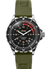 Marathon Swiss 41MM1MM JEEP® RUBICON TSAR (Diver Quartz) ON Green 3-PIECE RUBBER STRAP KIT - WW194007SS-4130