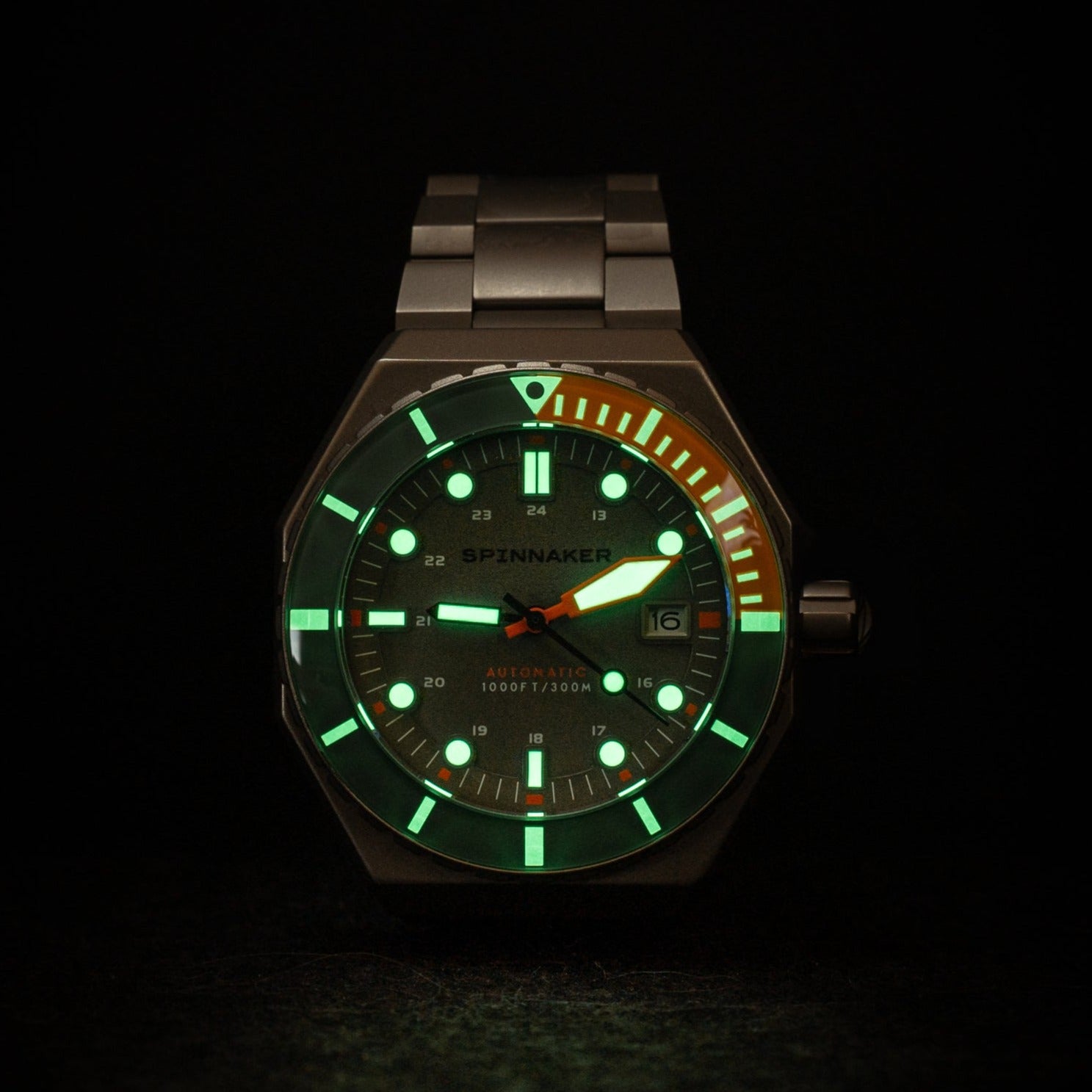 Spinnaker Duma Diver Sandblast  Automatic SP-5081-LL