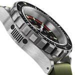 Marathon Swiss 41MM1MM JEEP® RUBICON TSAR (Diver Quartz) ON Green 3-PIECE RUBBER STRAP KIT - WW194007SS-4130