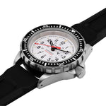 Marathon Swiss 41MM ARCTIC EDITION LARGE DIVER'S AUTOMATIC (GSAR) ON BLACK 3-PIECE RUBBER STRAP KIT - WW194006SS-0530