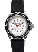 Marathon Swiss 41MM ARCTIC EDITION LARGE DIVER'S QUARTZ (TSAR) ON BLACK 3-PIECE RUBBER STRAP KIT - WW194007SS-0530