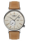 Zeppelin 7134-5 Watch with Swiss quartz movement and beige dial