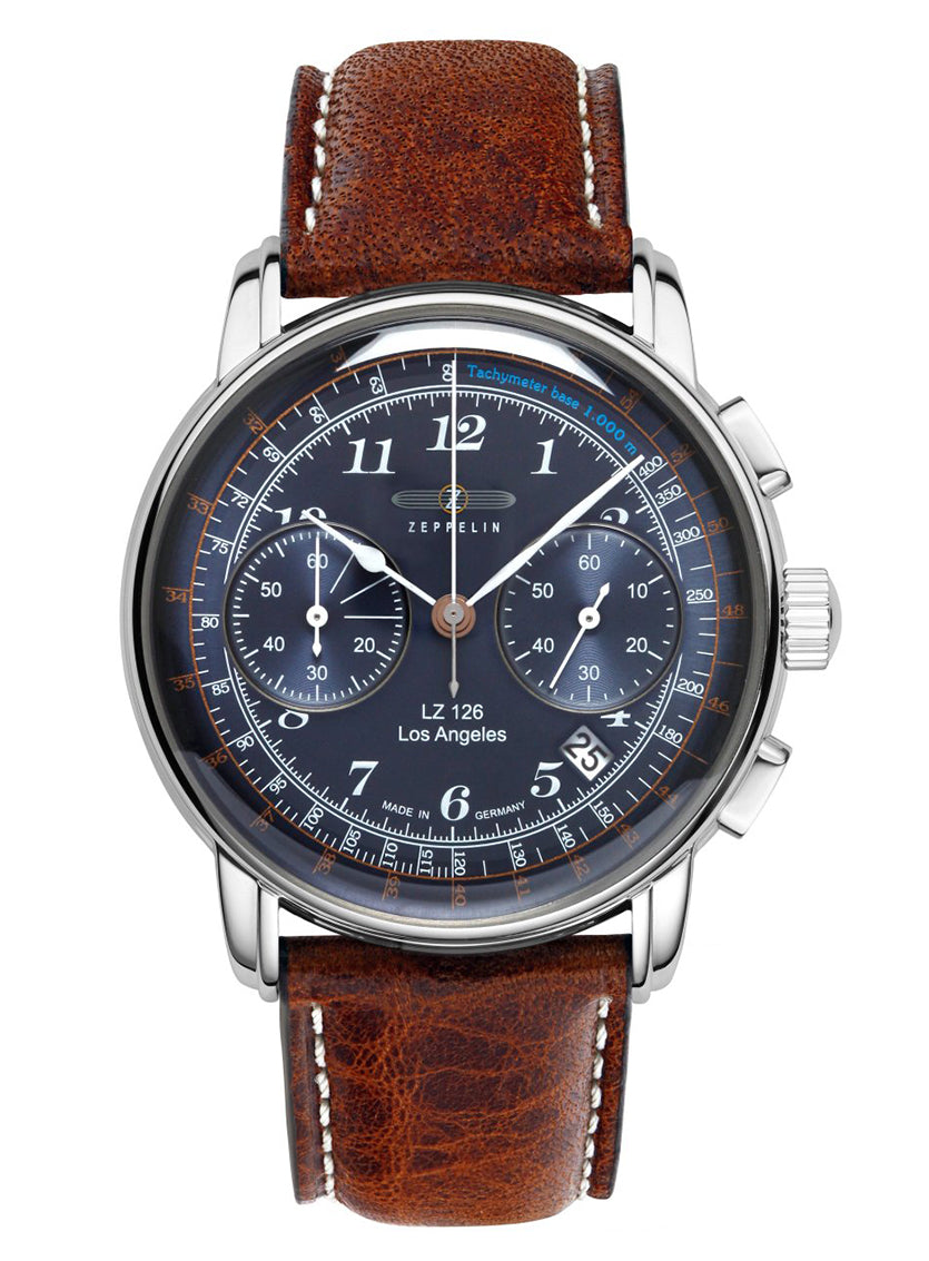 Zeppelin 7614-3  Chronograph LZ 126 Los Angeles Series