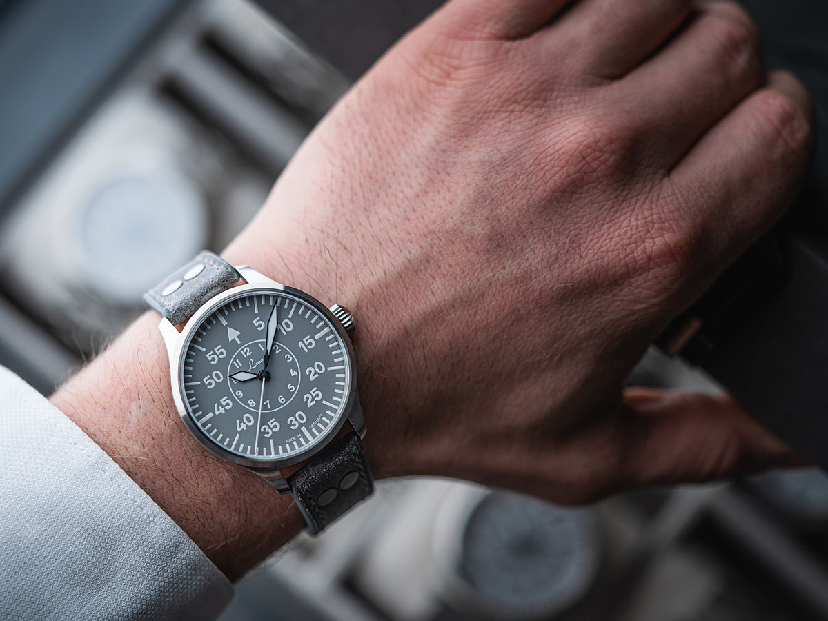 Laco 862162 Aachen GRAU 39 mm Automatic Watch – www.justwatchme.net