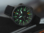 Laco 862120.2  Frankfurt GMT SCHWARZ Automatic