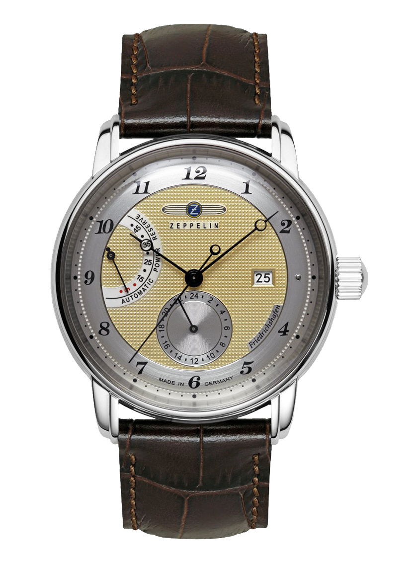 Zeppelin 8590-5 Friedrichshafen Automatic Watch With Power Reserve