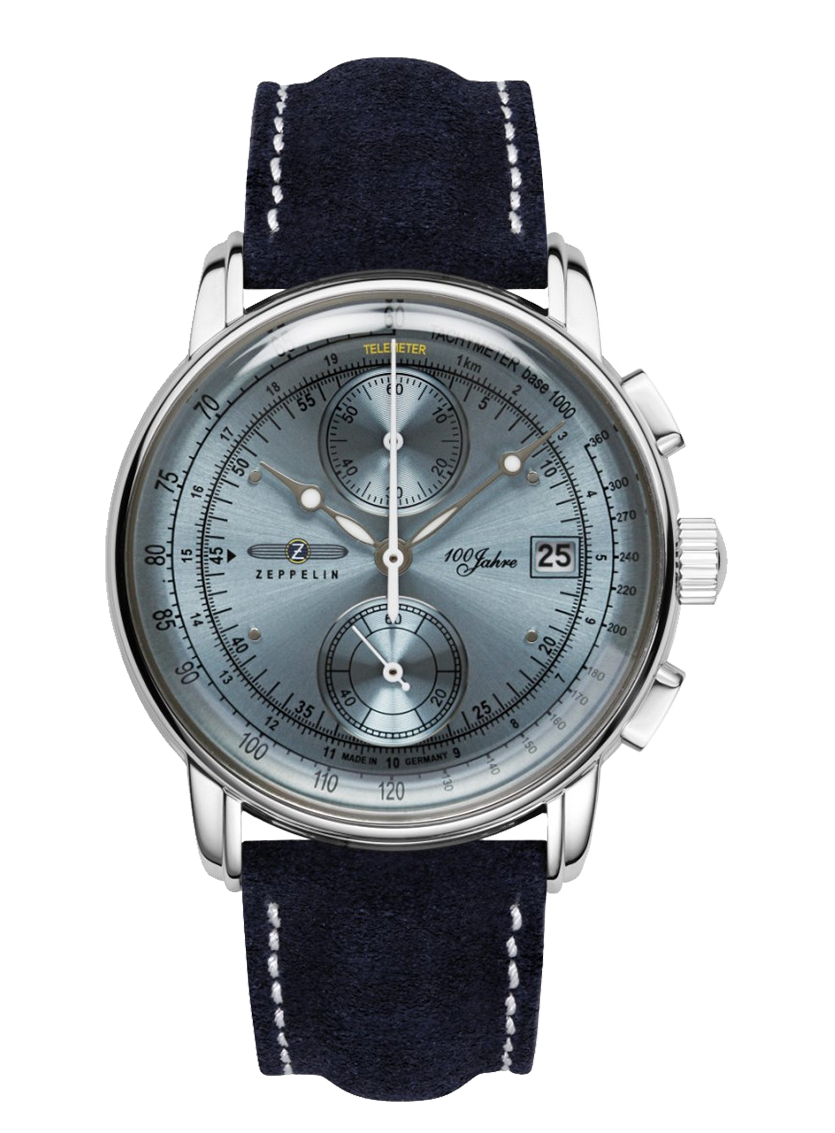 Zeppelin 8670-4 Chronograph  100 Years Zeppelin Series