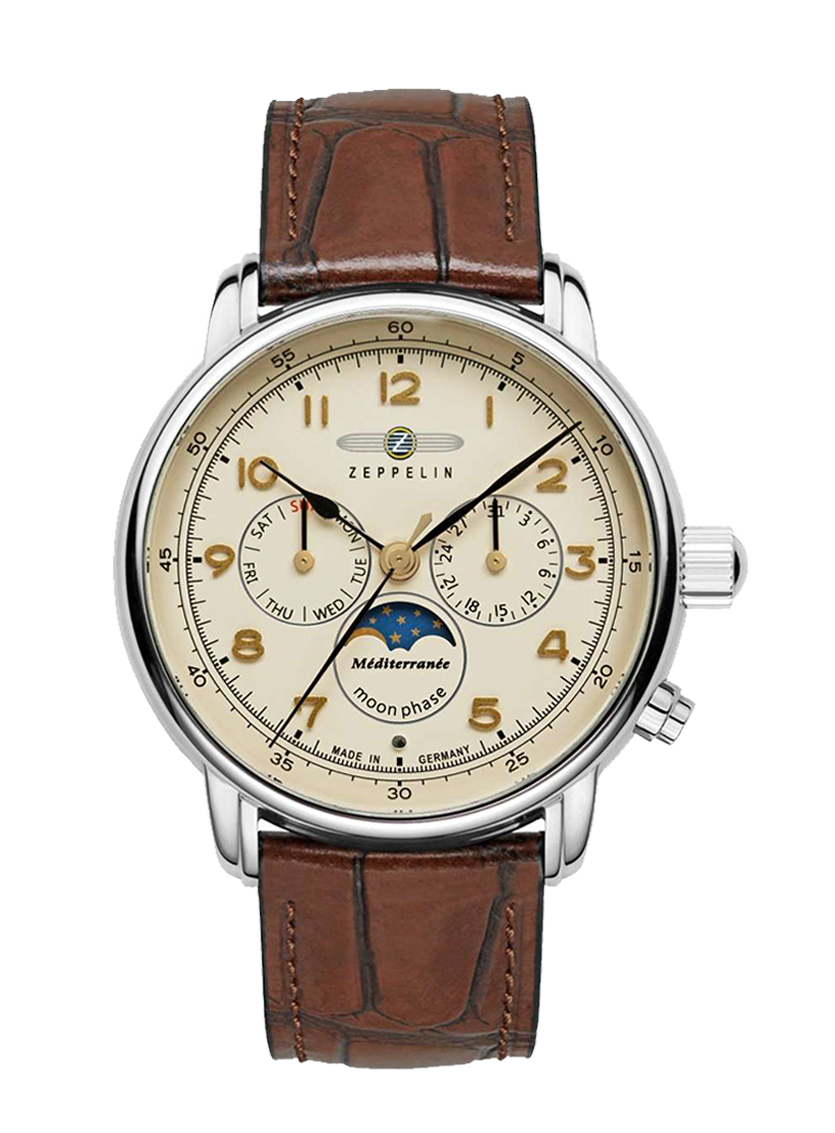 Zeppelin 9636-5 Mediterranee Moon Phase