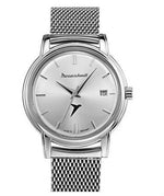 Messerschmitt Radiant Silver Dial Special Edition Quartz Dress Watch KR200-SMIL