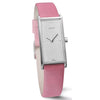 a.b. art  watches  I 301- Pink leather strap  Swiss  Made
