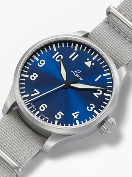 Laco 862100 42 mm watch blue