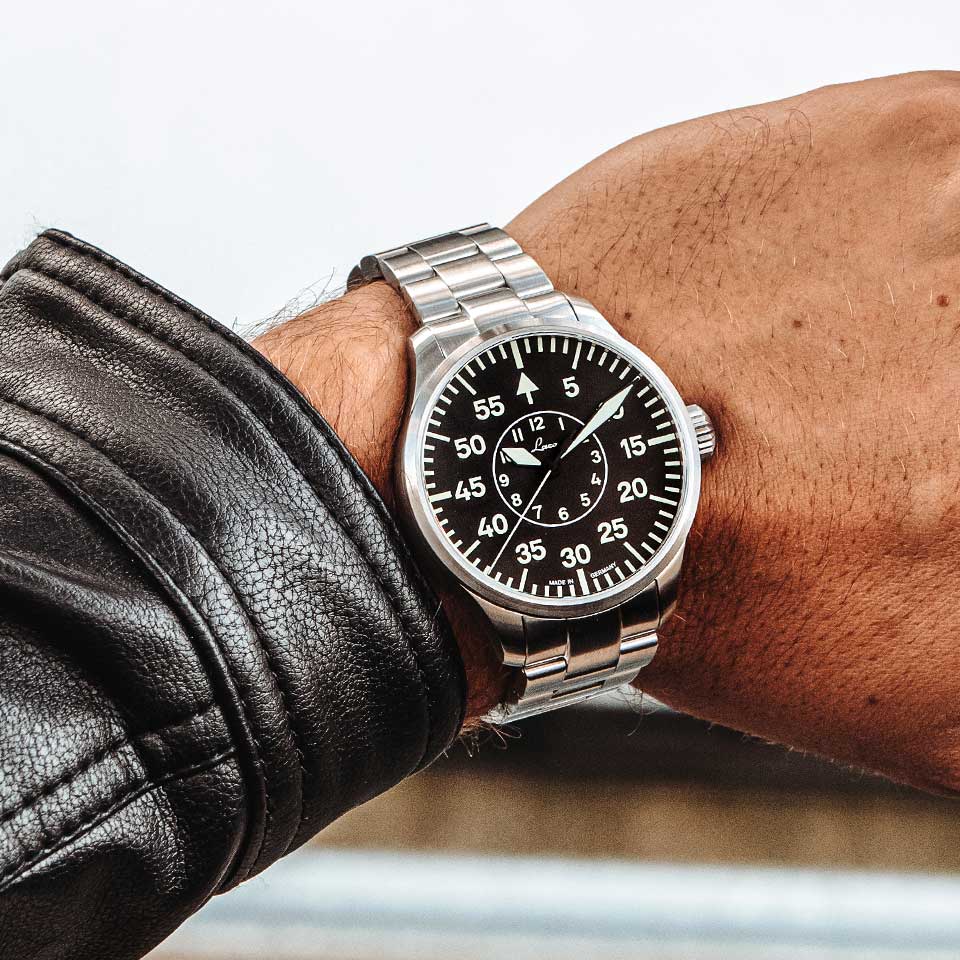 Laco 862139 Aachen 39 MB Watch - Stainless steel Bracelet – www