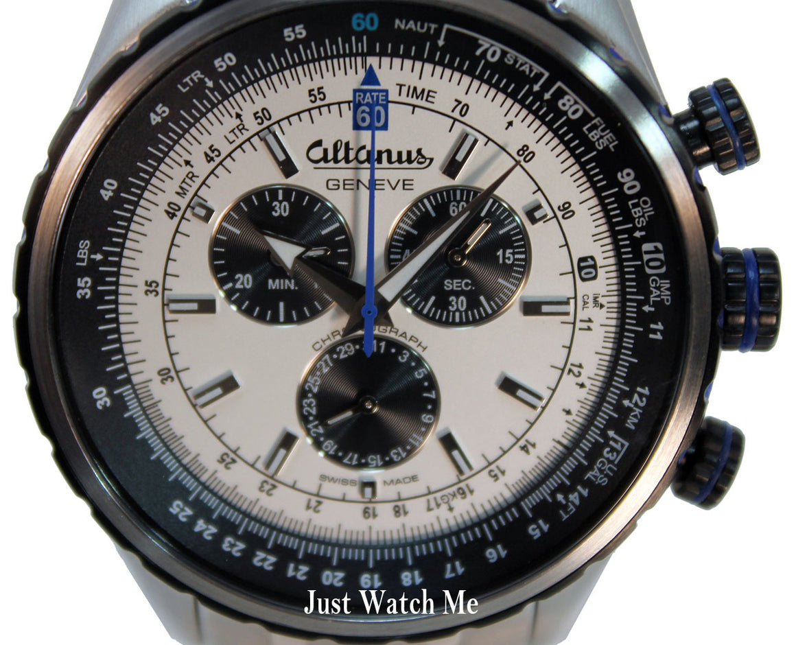 Altanus Elite Chrono Sport Watch 7916B - Swiss made