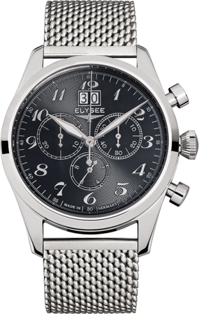 Elysee 38016M Chronograph Big Date 