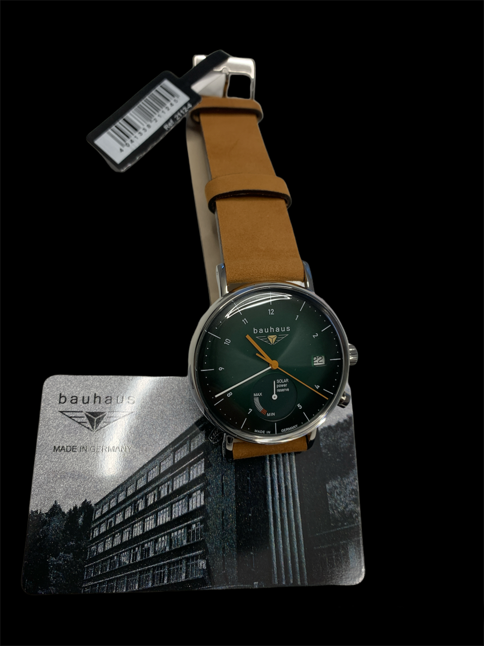Bauhaus 2140-4 Men\'s Watch Swiss Movement Date display with