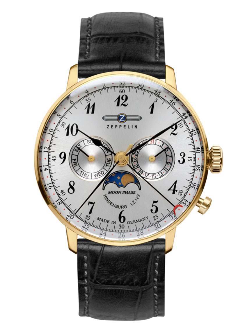 Zeppelin 7038-1 Moon Phase Watch