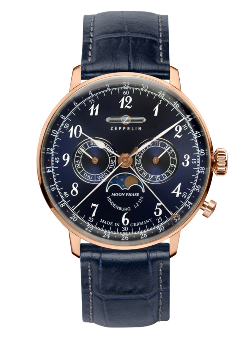 Zeppelin 7038-3 Watch - Moon Phase