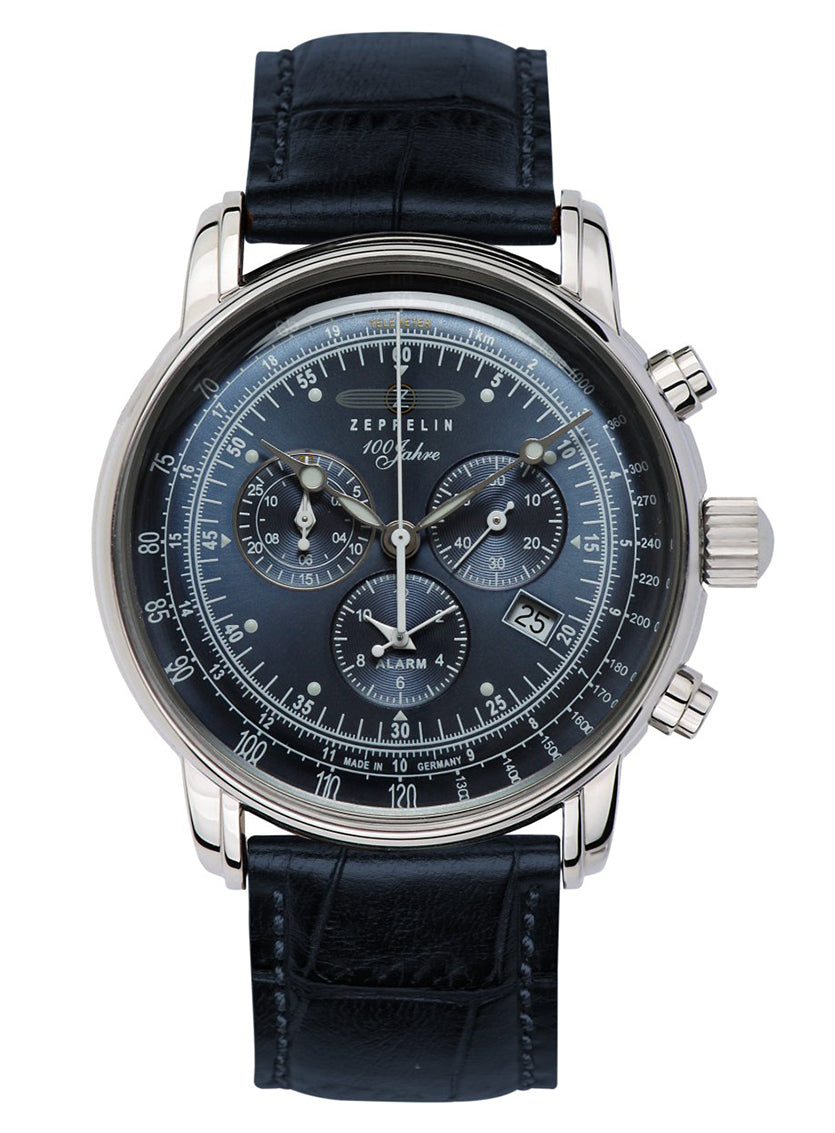 Zeppelin 7680-3 Men's watch, chronograph swiss movement 