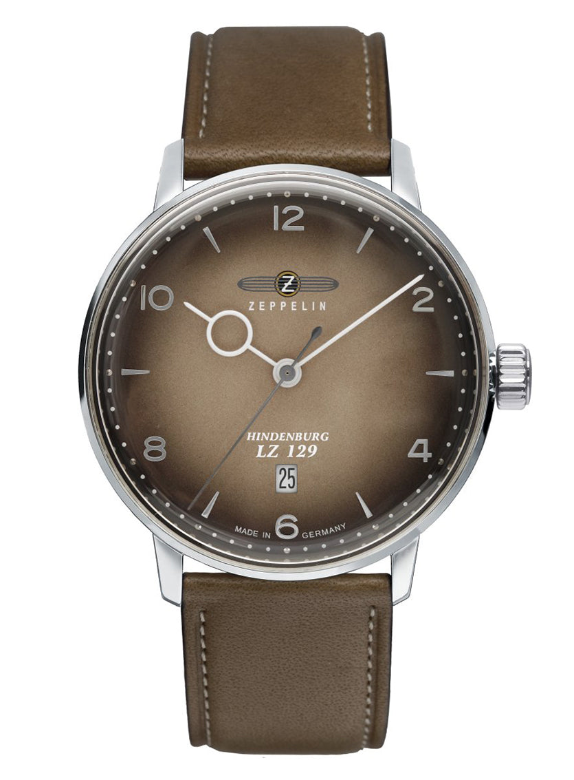 Zeppelin 8046-5 Watch with date window display and Swiss movement