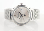 Messerschmitt Radiant Silver Dial Special Edition Quartz Dress Watch KR200-SMIL