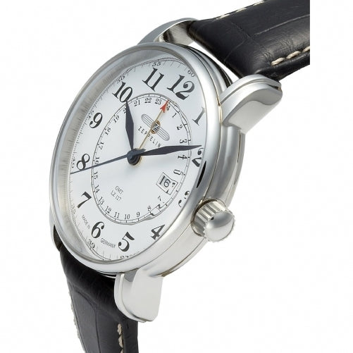 Zeppelin 7642-1 Dual Time  GMT- Swiss Movement