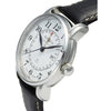 Zeppelin 7642-1 GMT watch Dual time with white dial and black numbers