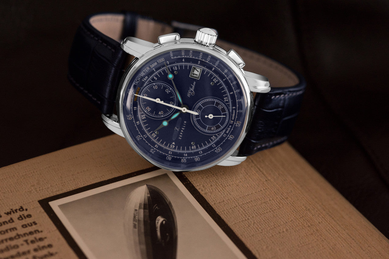 Zeppelin 8670-3 Chronograph  100 Years Zeppelin Series